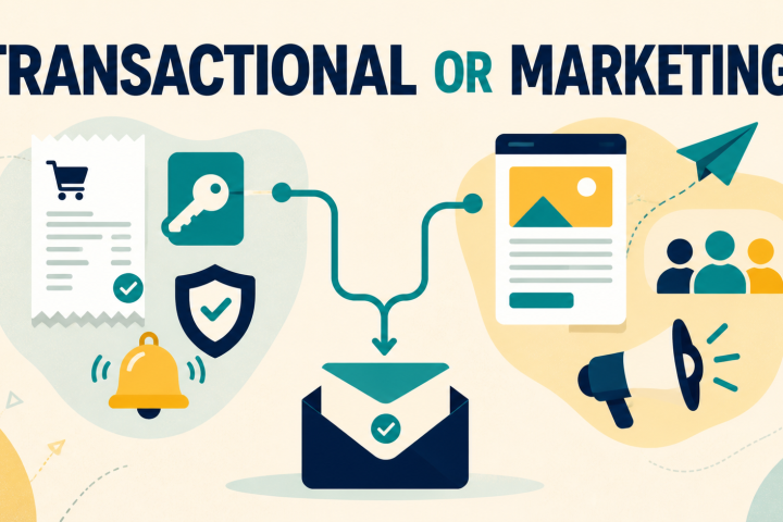 Transactional email vs marketing email for South African businesses